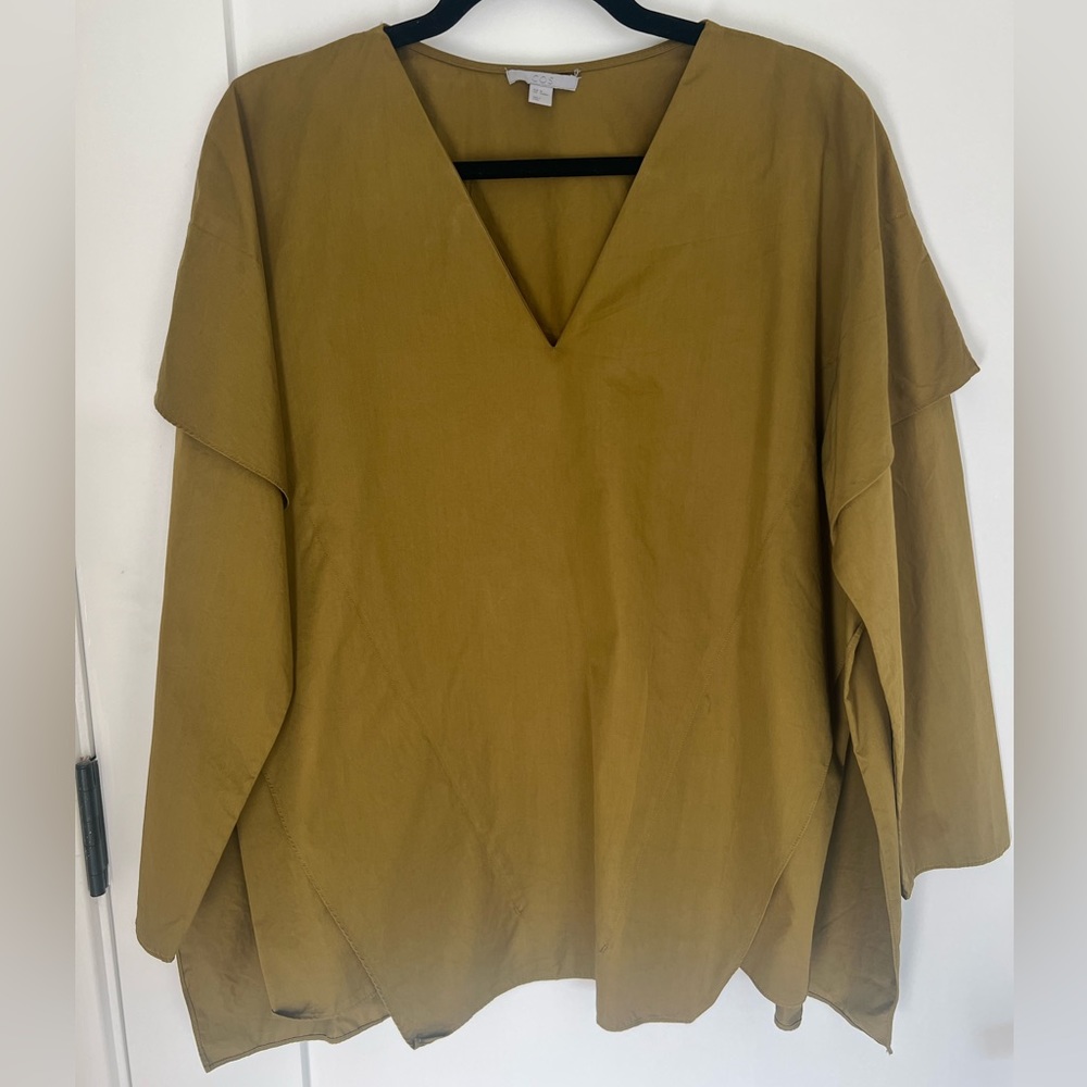 Cos Olive Green Loos Shirt